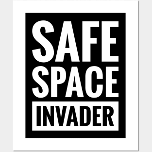 SAFE SPACE INVADER Posters and Art